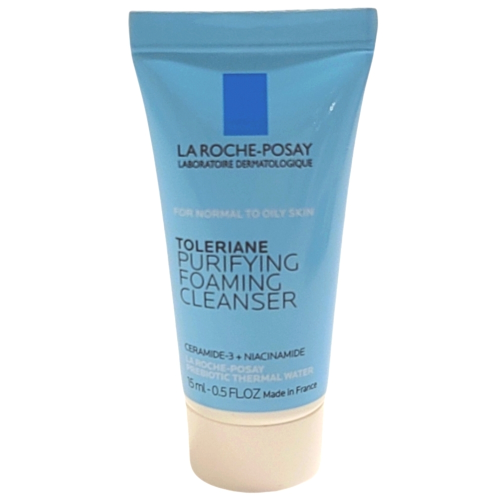 La Roche-Posay Toleriane Purifying Foaming Cleanser sample travel size skincare